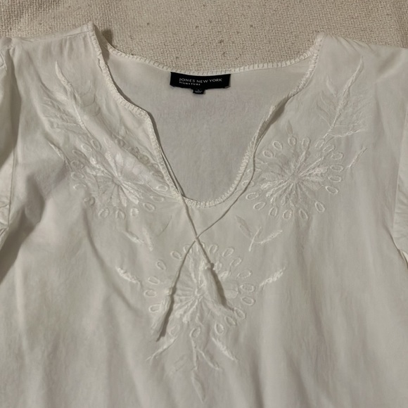 Jones New York signature blouse size L - Picture 2 of 12